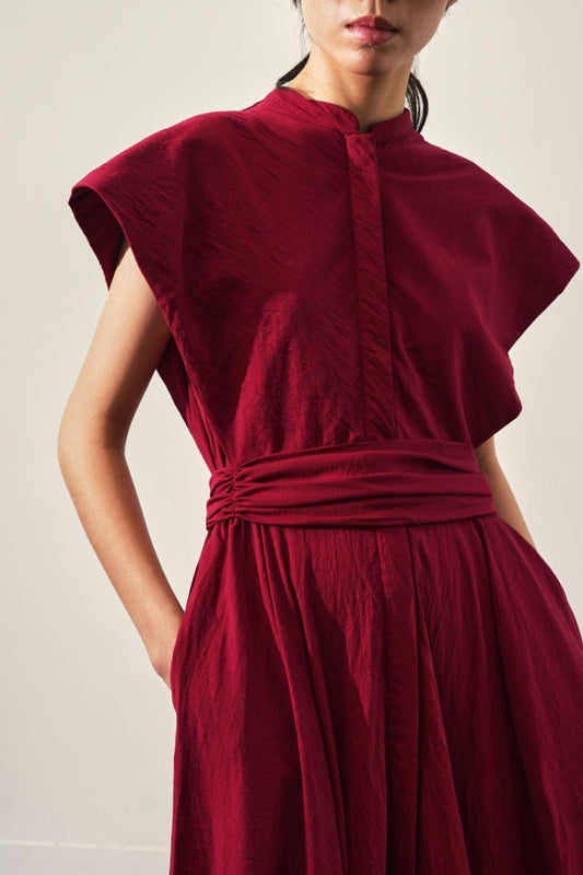 Lee Dress - Crimson Red