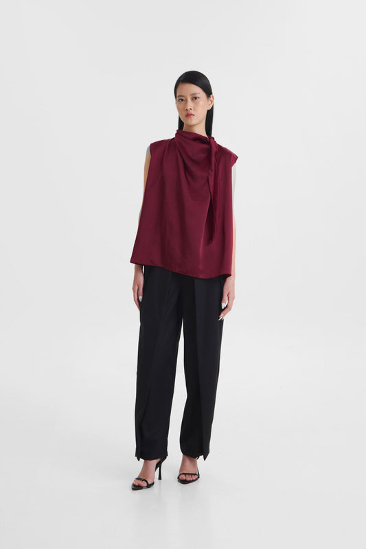 Arryn Top - Maroon
