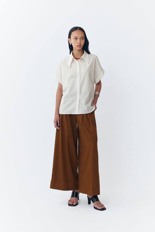 Flint Shirt - Neutral Stripes