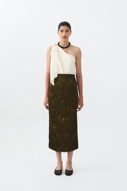Thea Skirt - Dark Olive