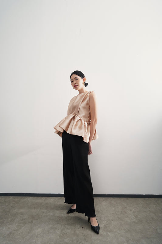 Adena Top - Champagne