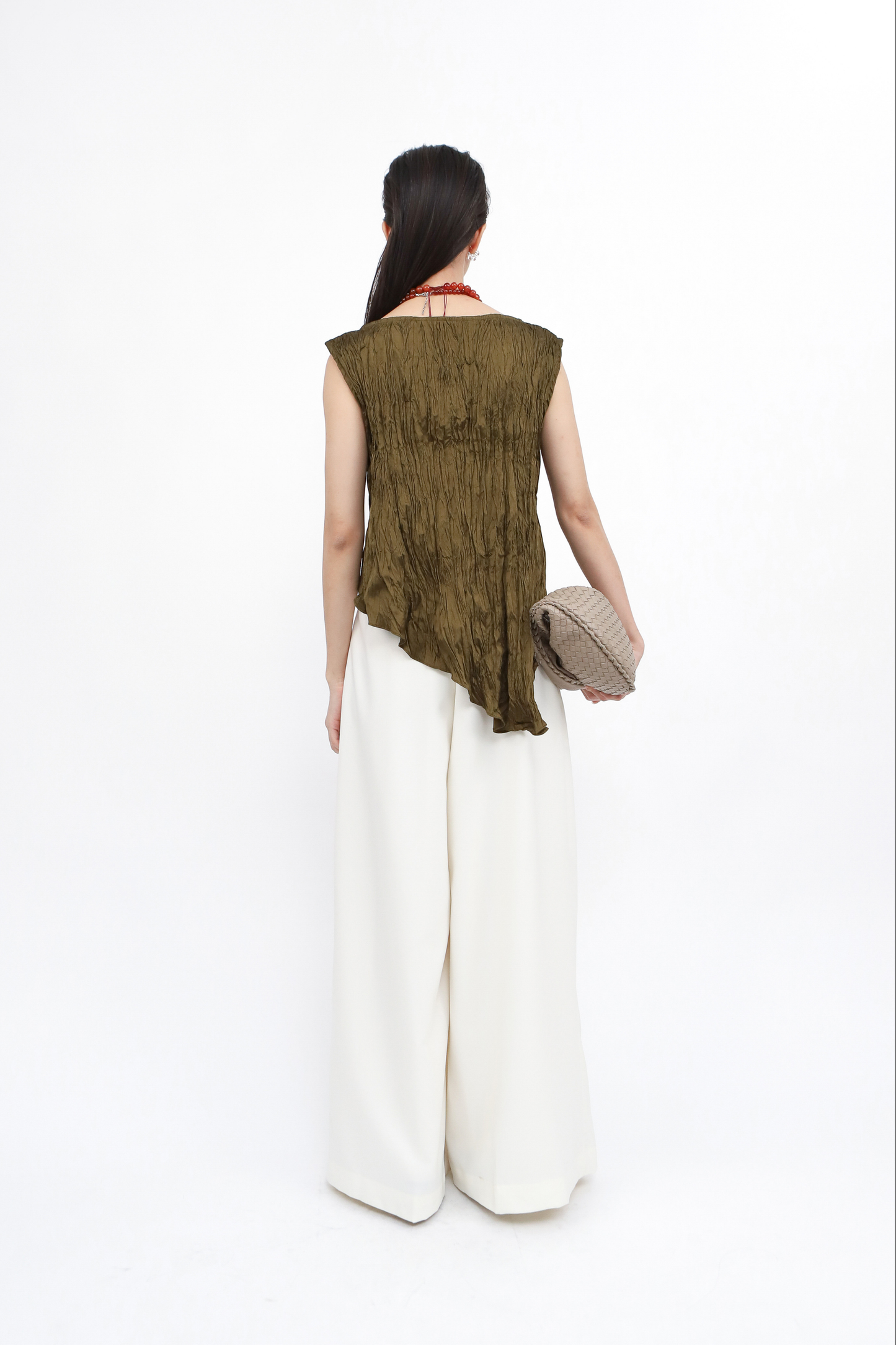 Bianca Top - Dark Olive