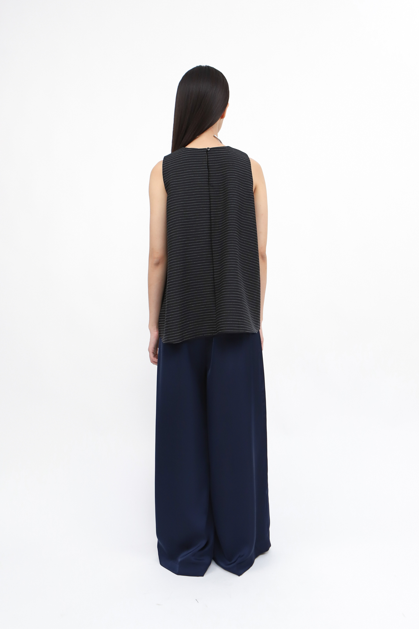 Bryce Top - Black Stripes