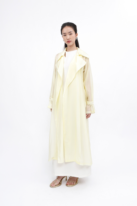 Claire Long Outer - Butter