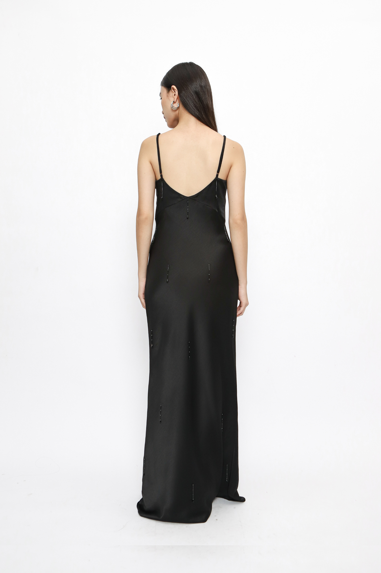 (PO) Clea Dress - Embellished Black