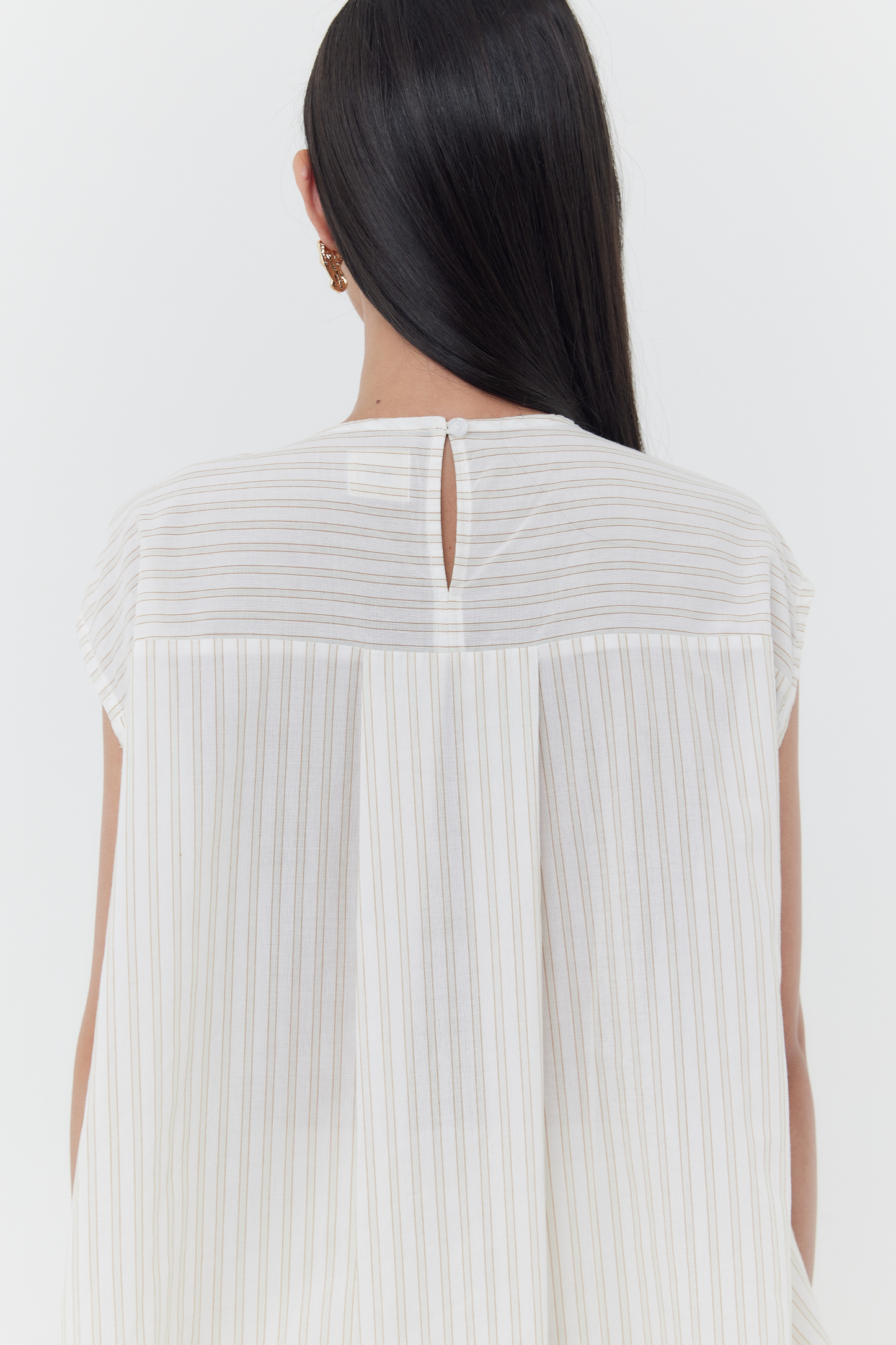 Irrula Top - Neutral Stripes