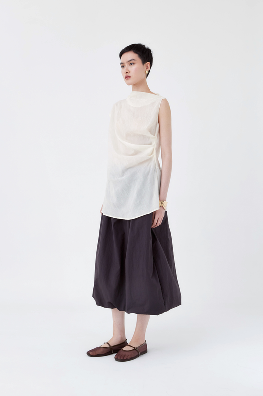 Nian Top - Ivory