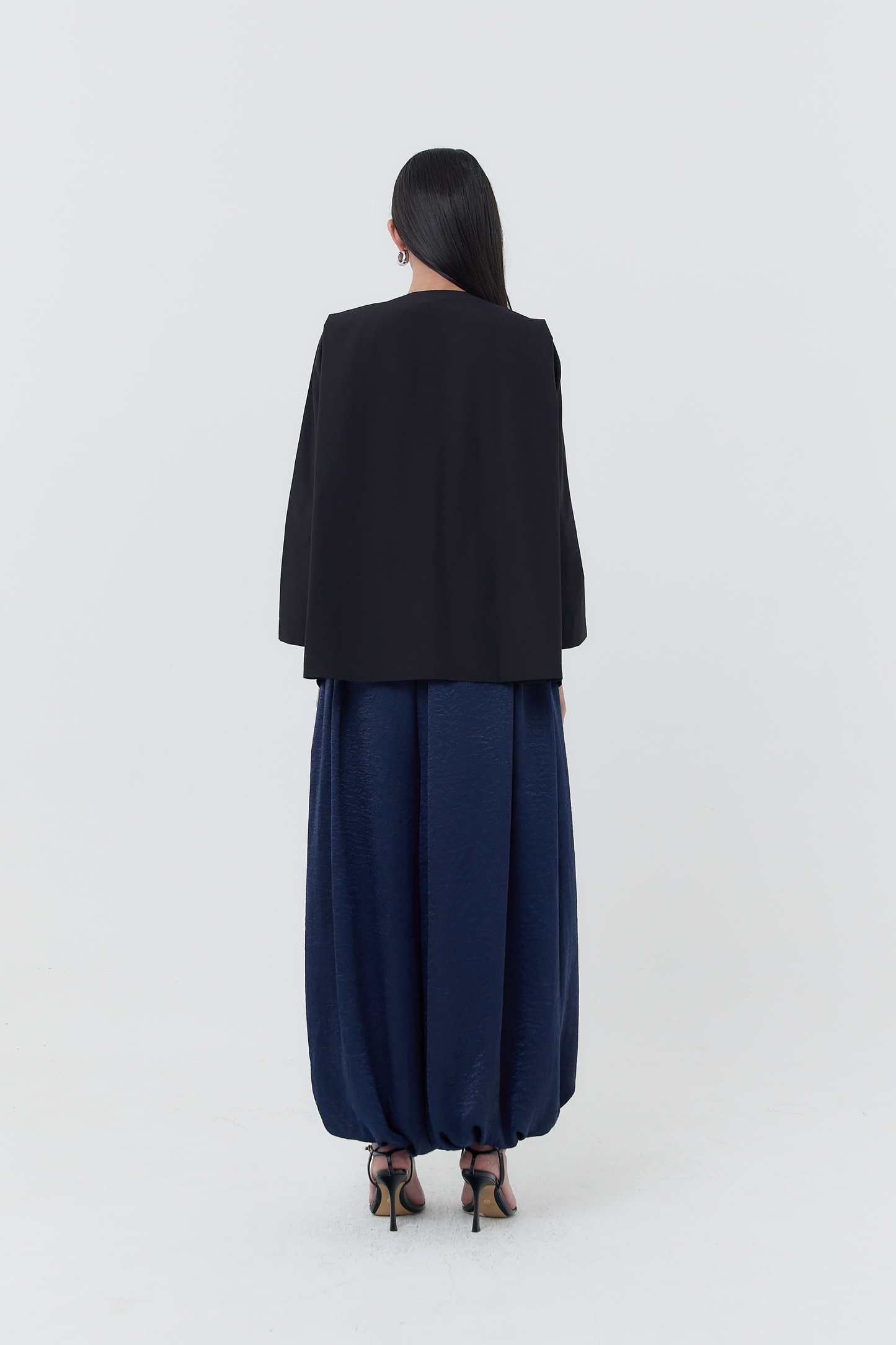 Siena Long Sleeves Top - Black