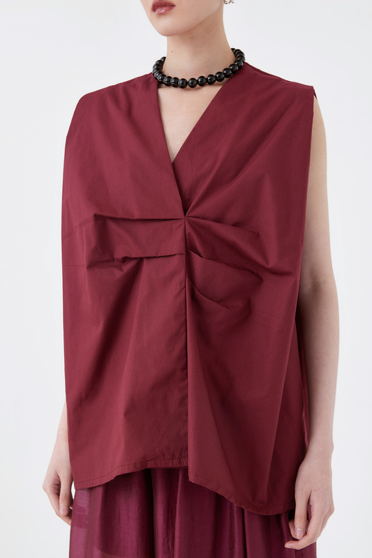 Siena Top - Maroon