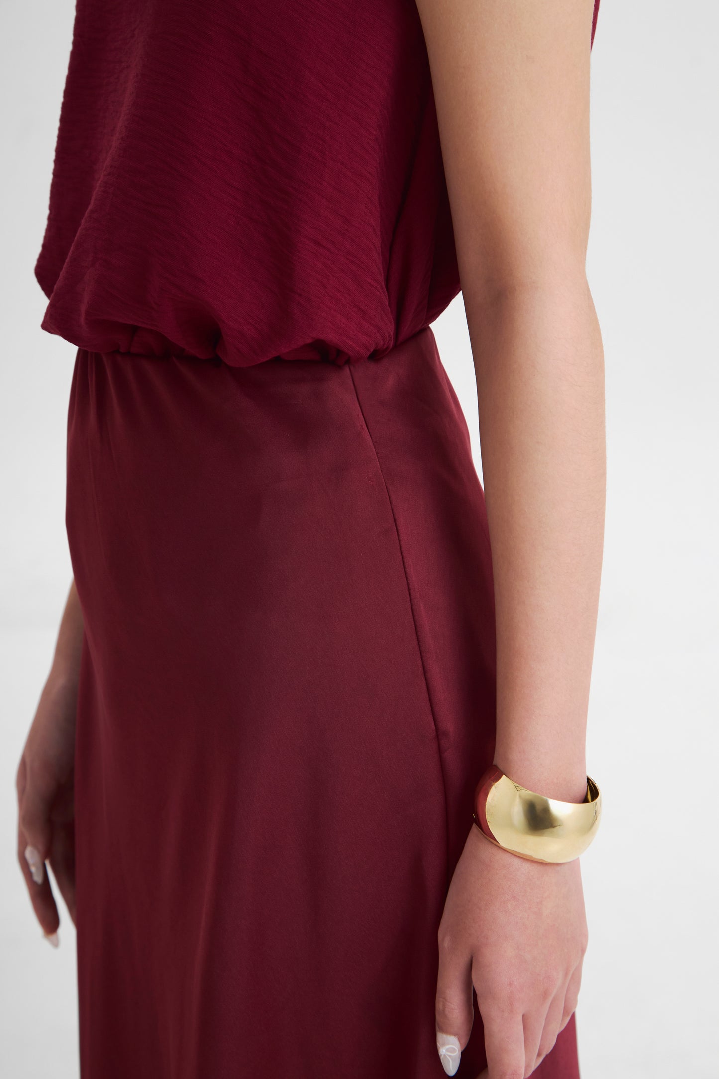 Lea Skirt - Maroon