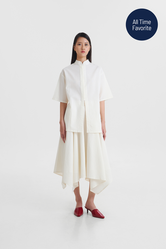 Moina Top - Broken White