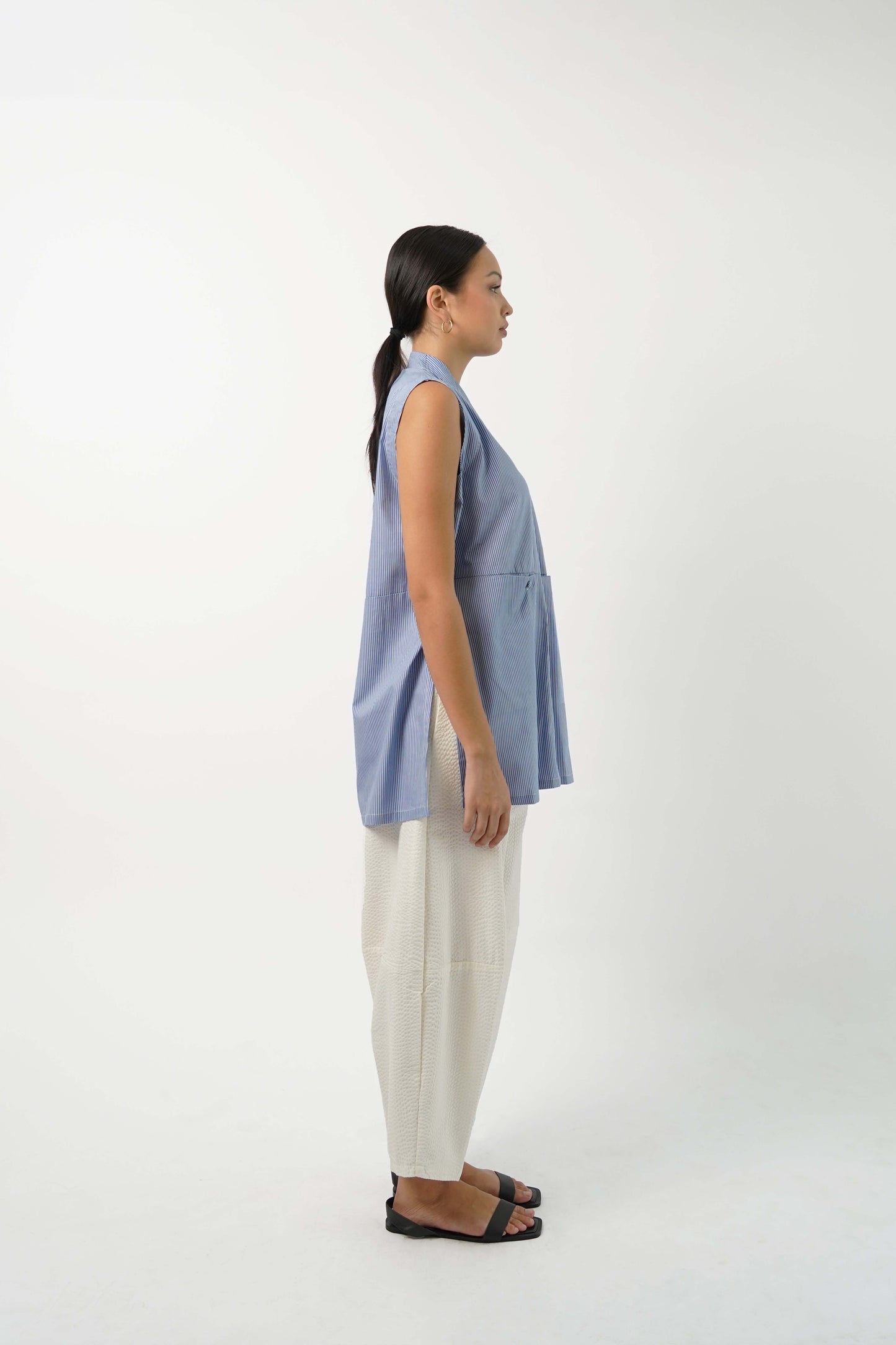 Voi Top - Blue Stripes