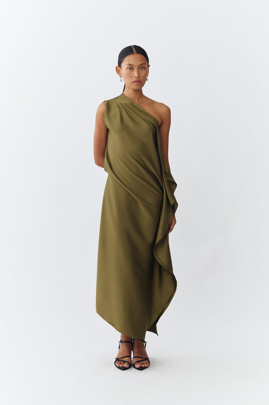 Rova Dress - Olive