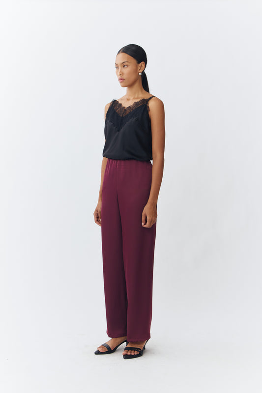 Hebe Pants - Wine