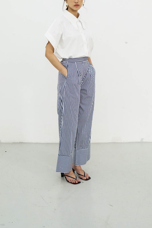 Millie Pants - Black Stripes