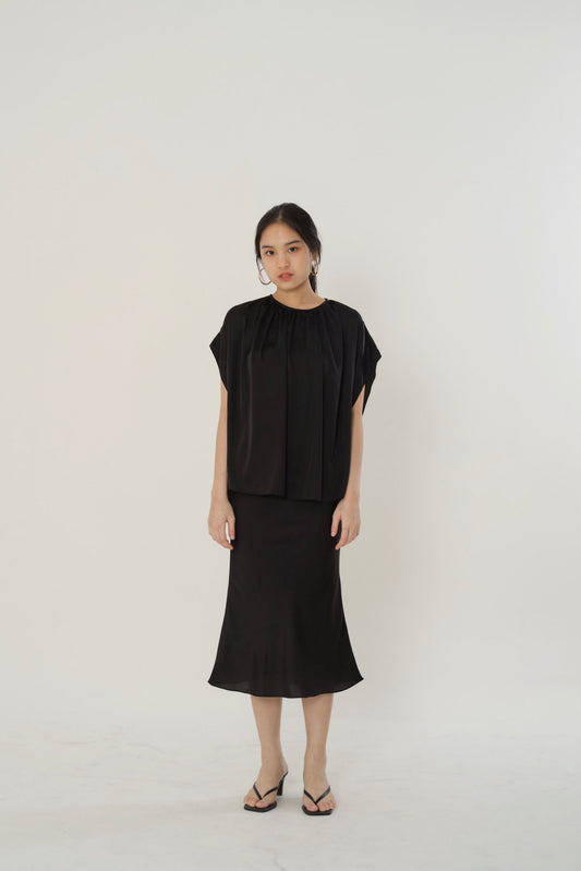Silk Skirt - Black