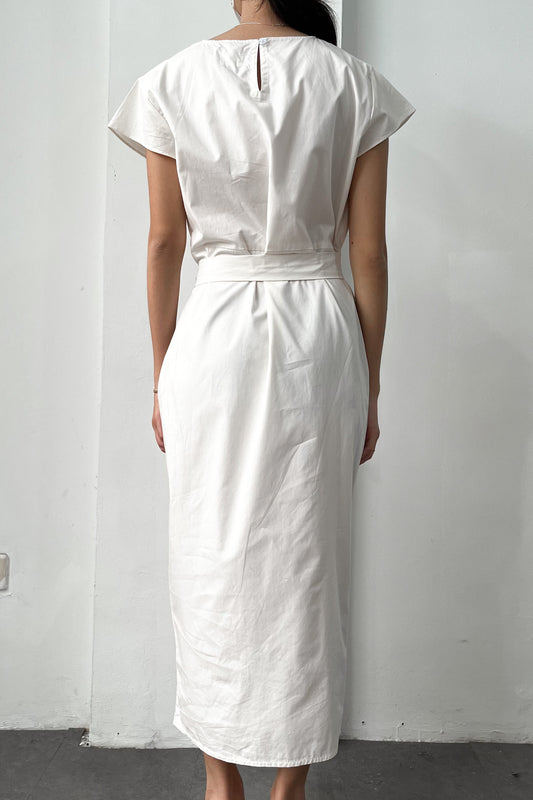 Akina Dress - Broken White