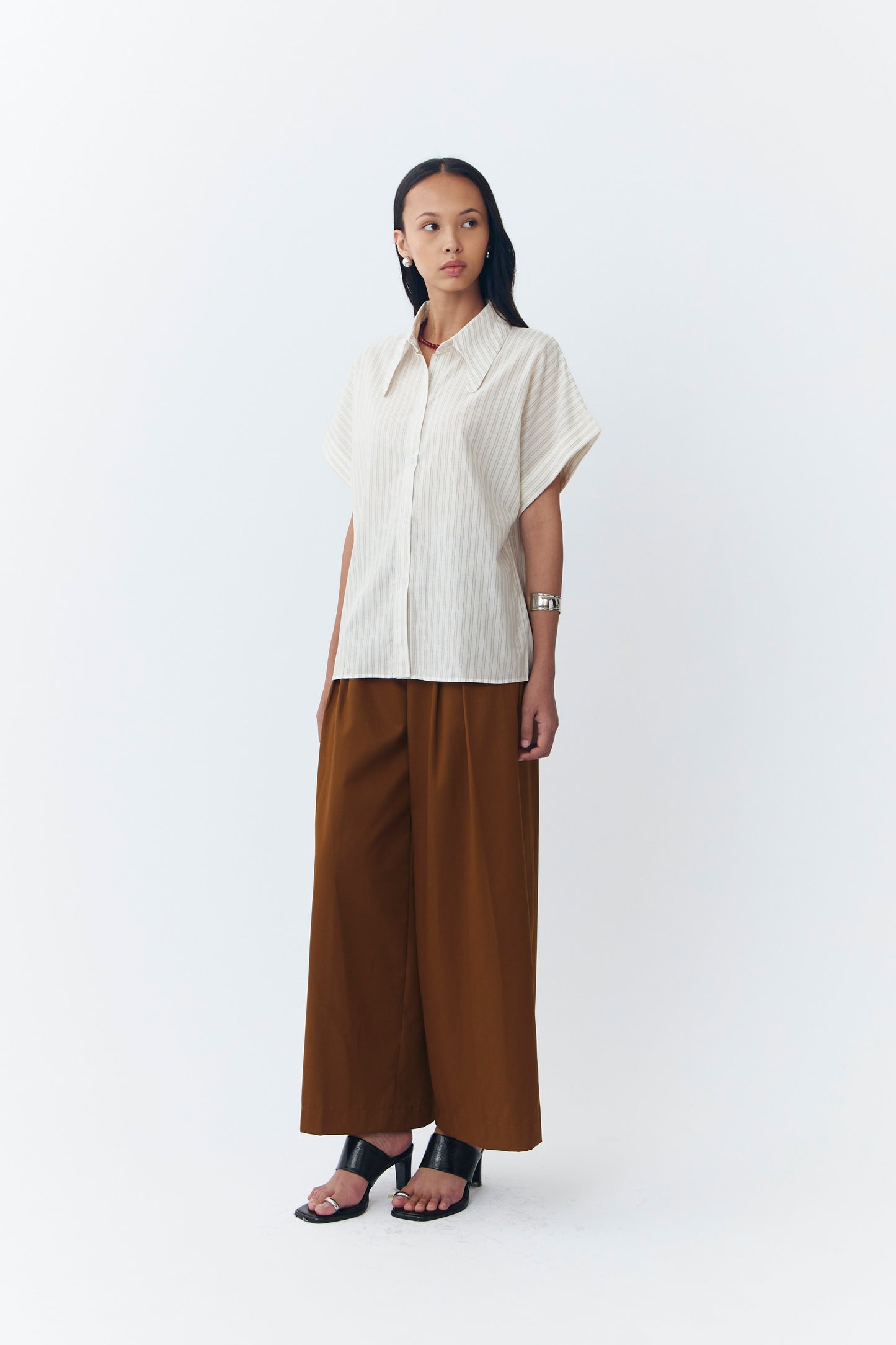 Flint Shirt - Neutral Stripes