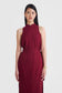 Ming Dress - Crimson Red