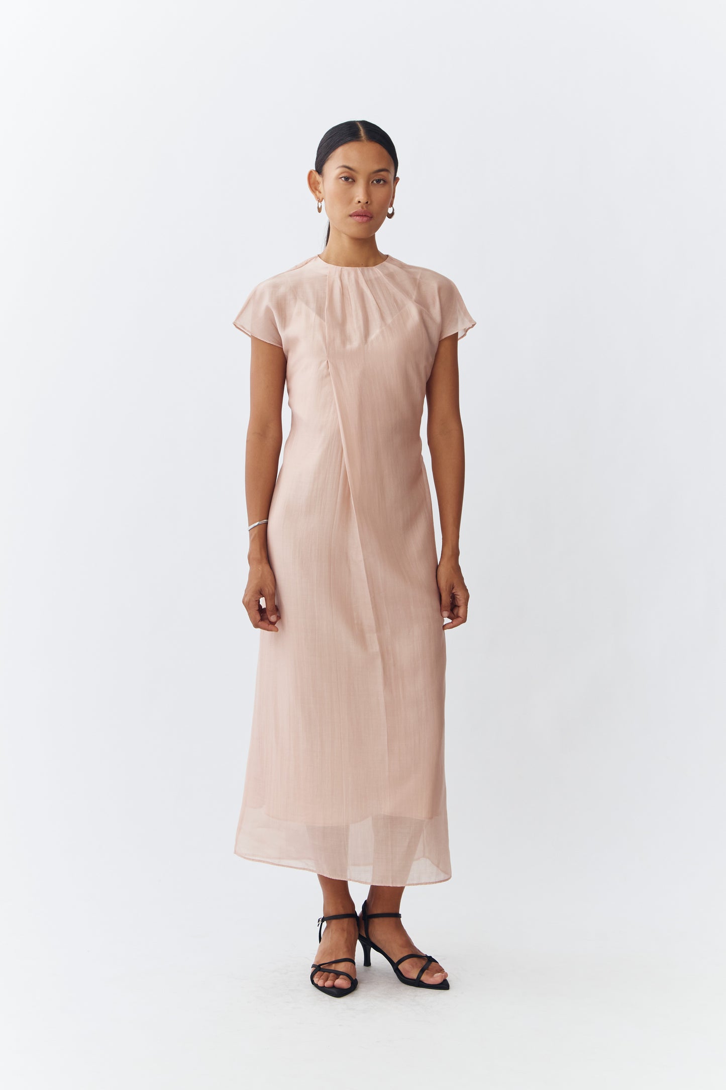Oryn Dress - Peach