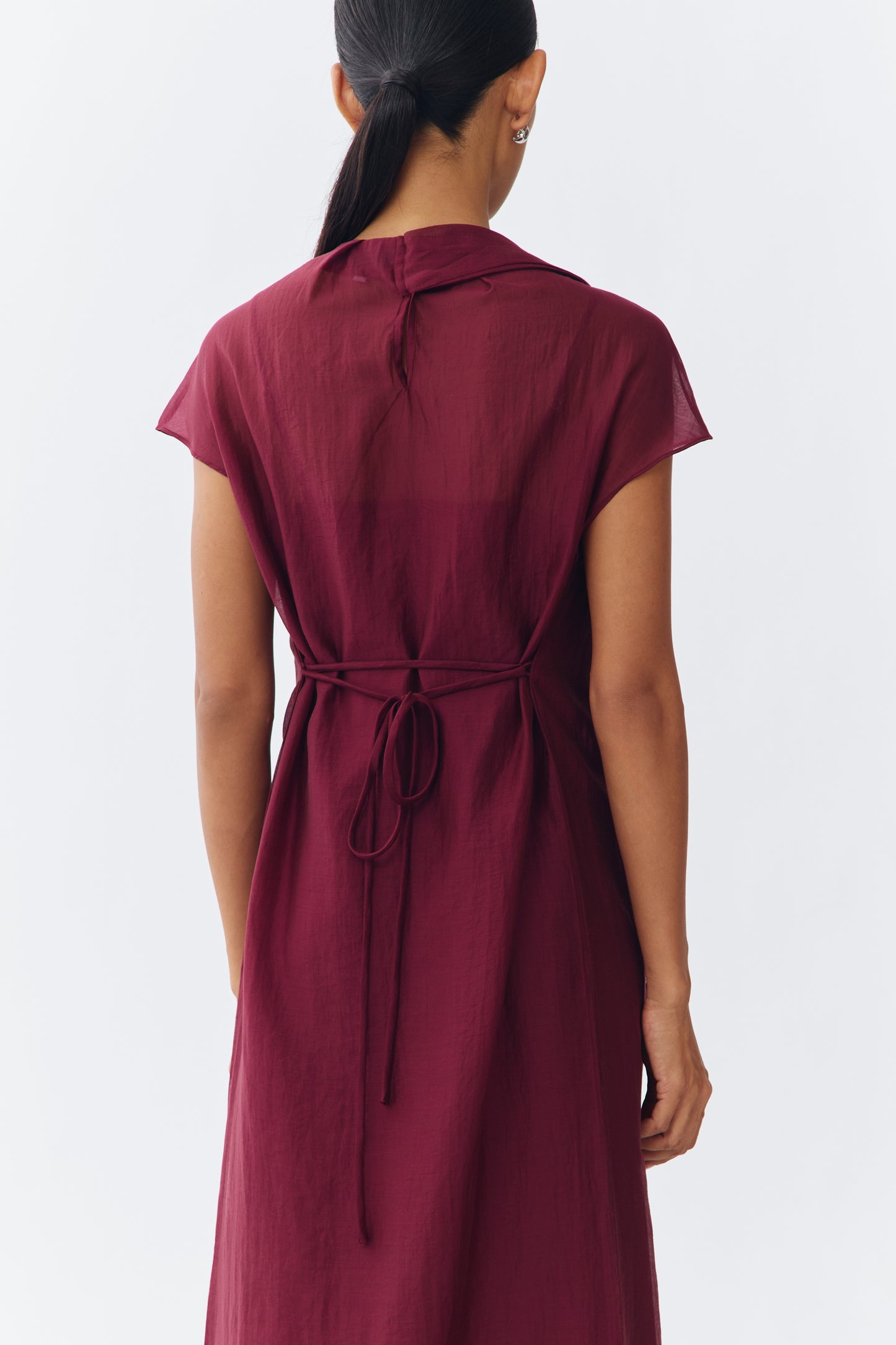 Oryn Dress - Wine