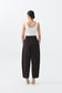 Dome Denim Trousers - Brown