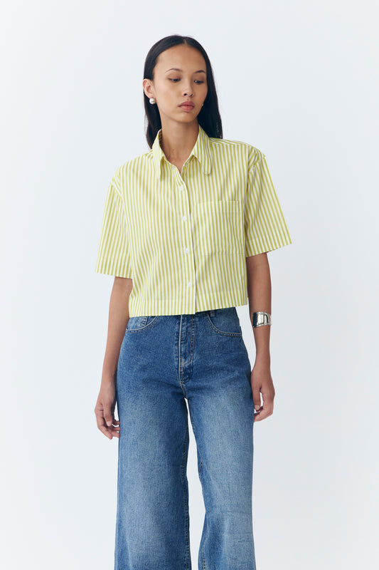 Nico Shirt - Yellow Stripes