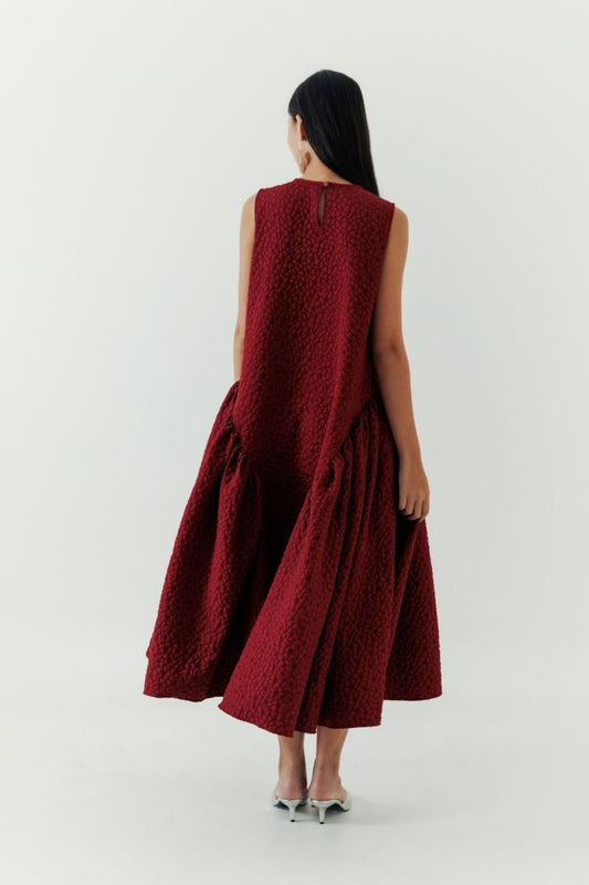 Sikha Dress - Maroon