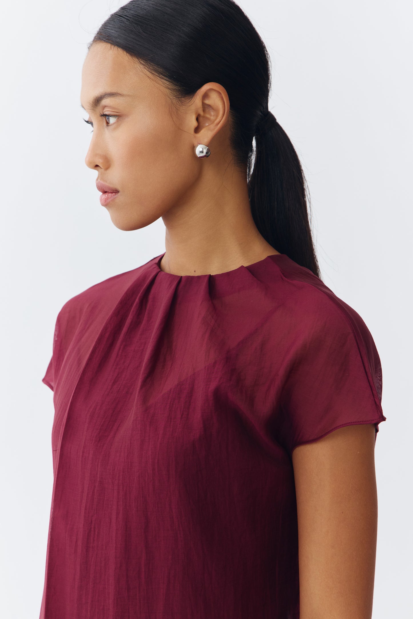 Oryn Dress - Wine