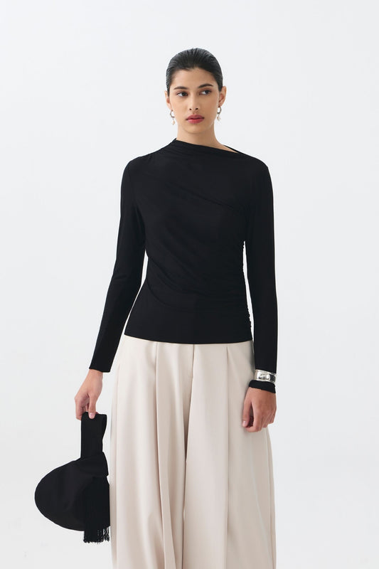 Lunette Top - Black
