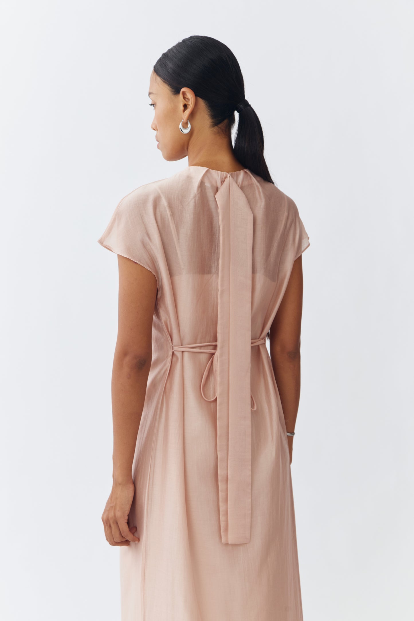 Oryn Dress - Peach
