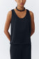 Scoop Neck Top - Black