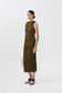 Cecille Dress - Dark Olive