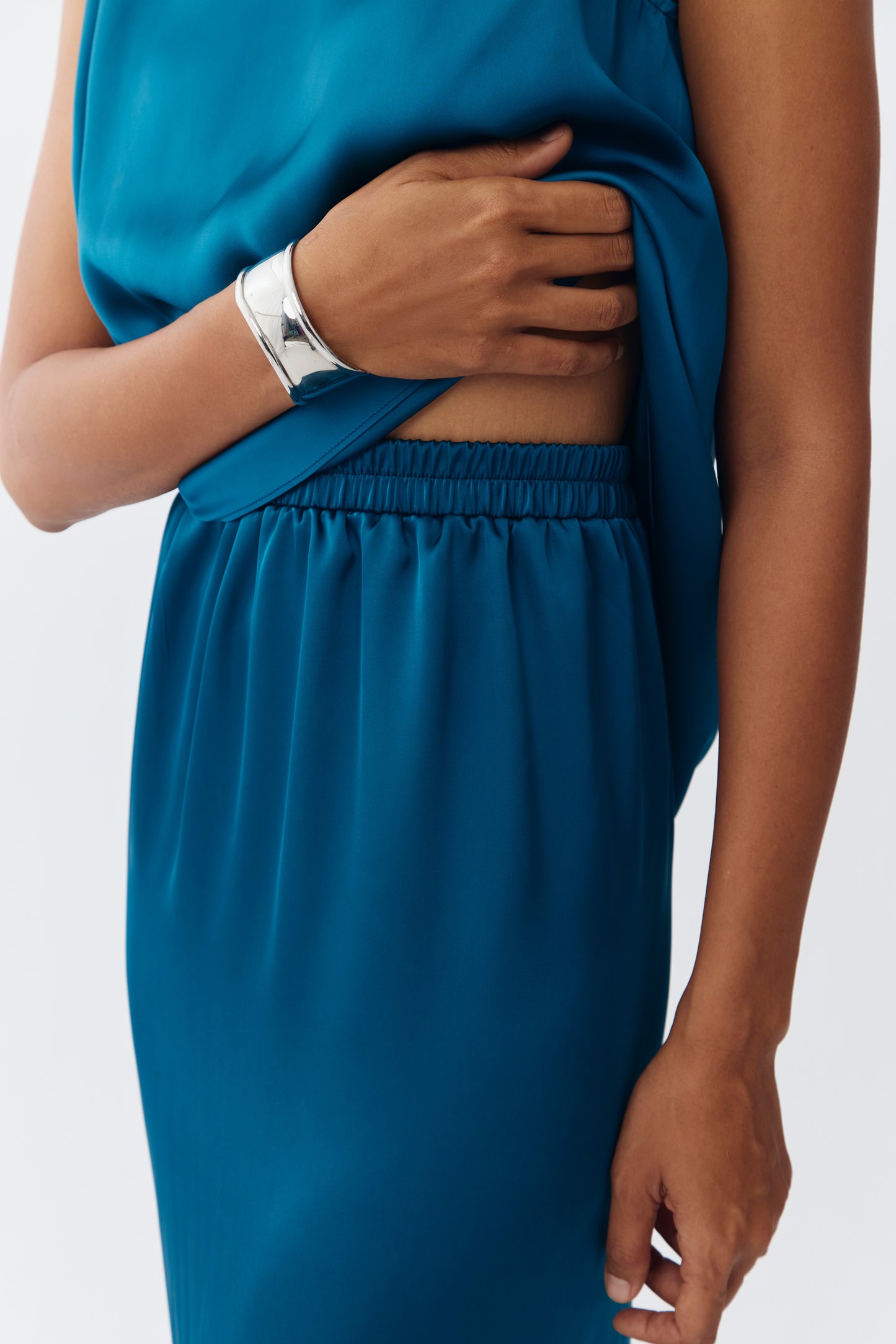 Rhea Dress - Ocean Teal