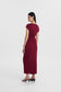 Luna Dress - Crimson Red