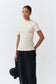 Gathered Top - Cream