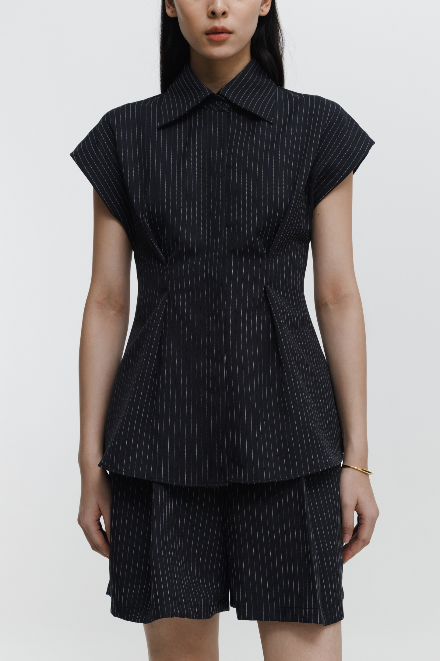 Dolce Top - Black Stripes