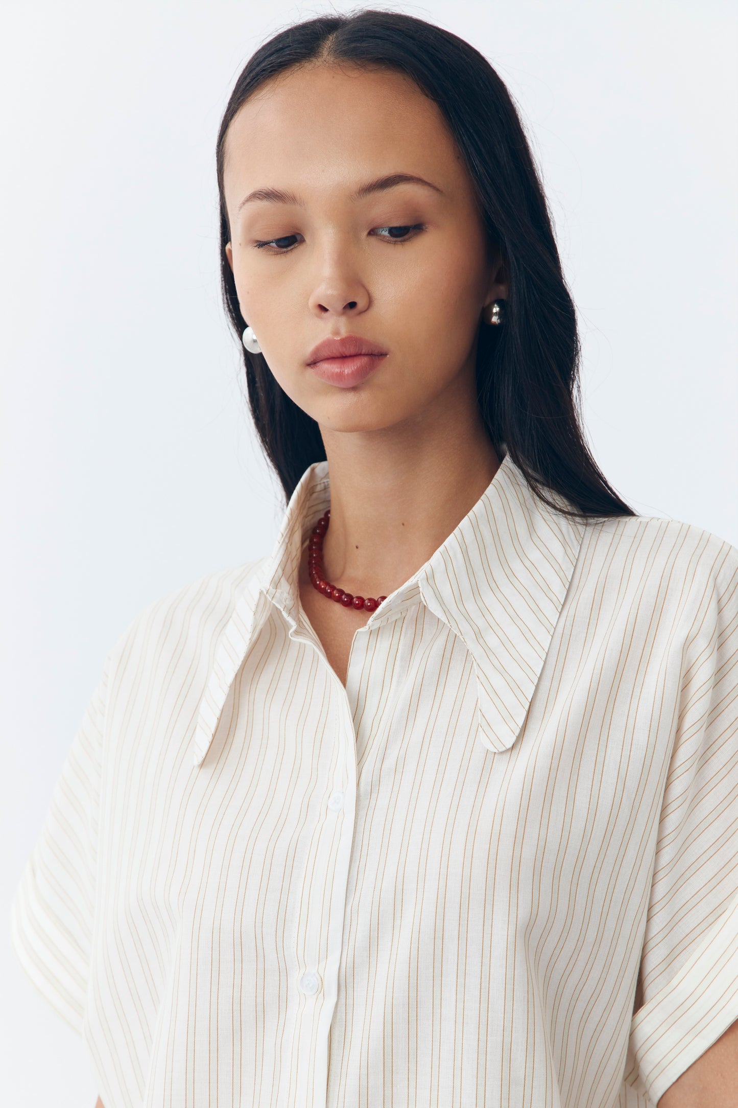 Flint Shirt - Neutral Stripes
