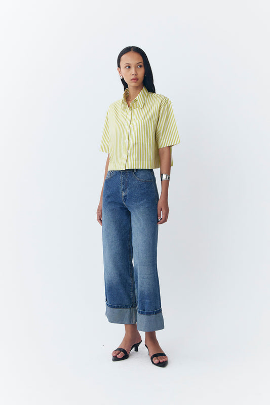 Nico Shirt - Yellow Stripes