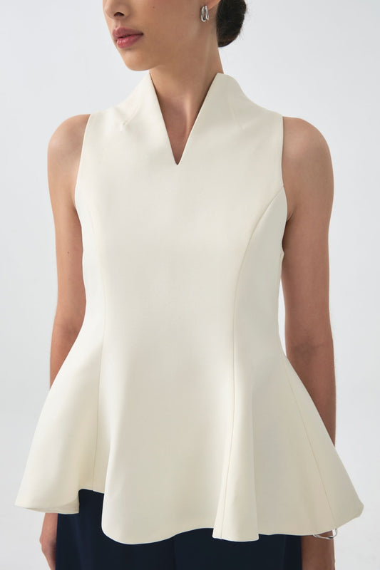 Letia Top - Ivory