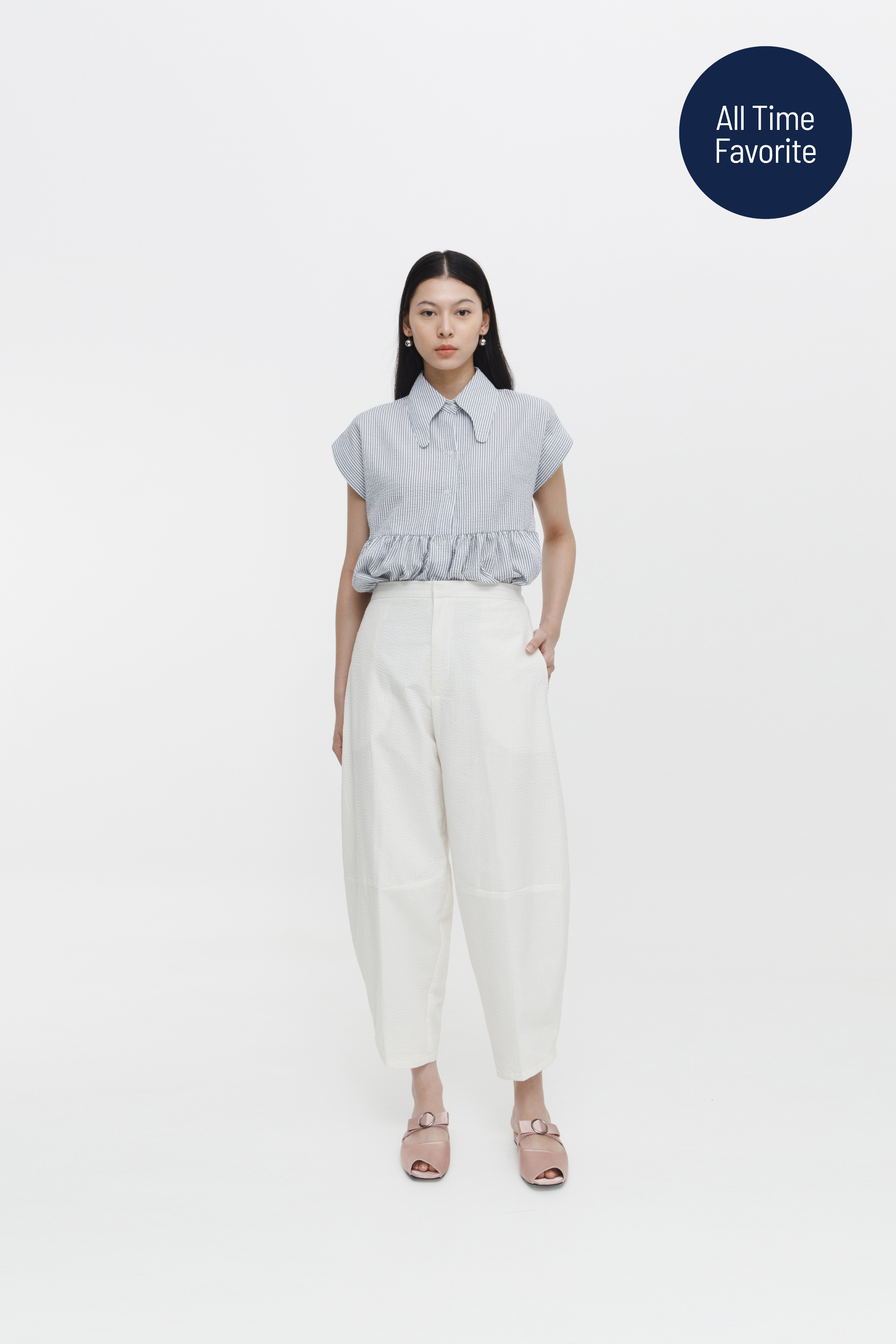 Becca Pants - Broken White