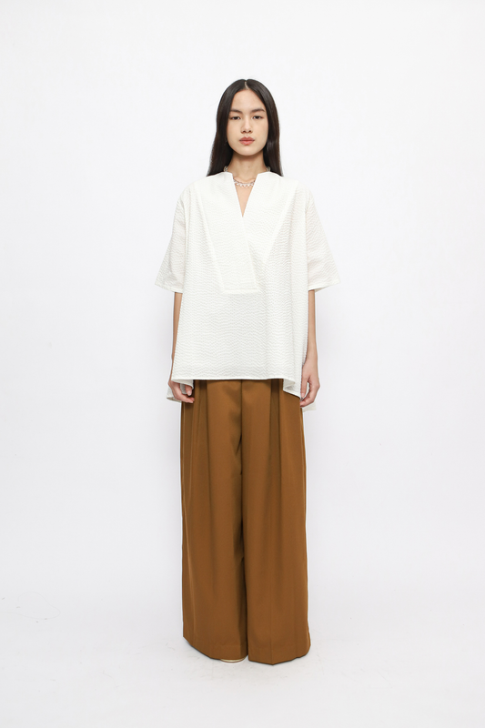 Jee Top Textured - Broken White