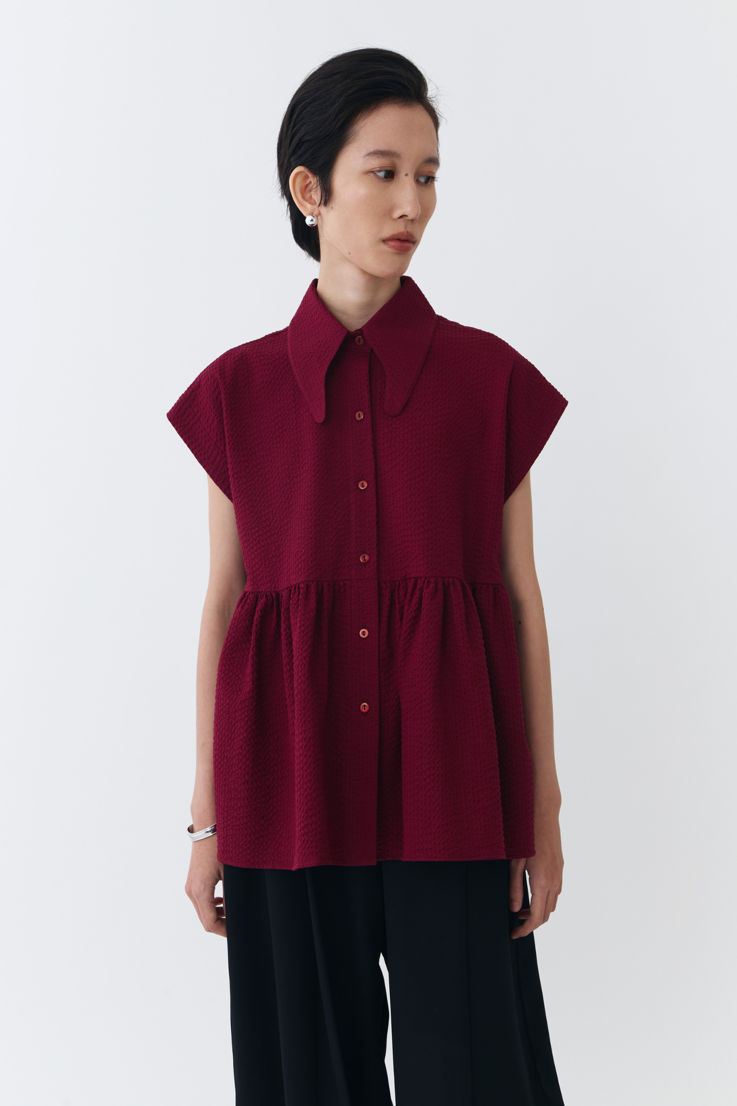 Kelly Top - Maroon