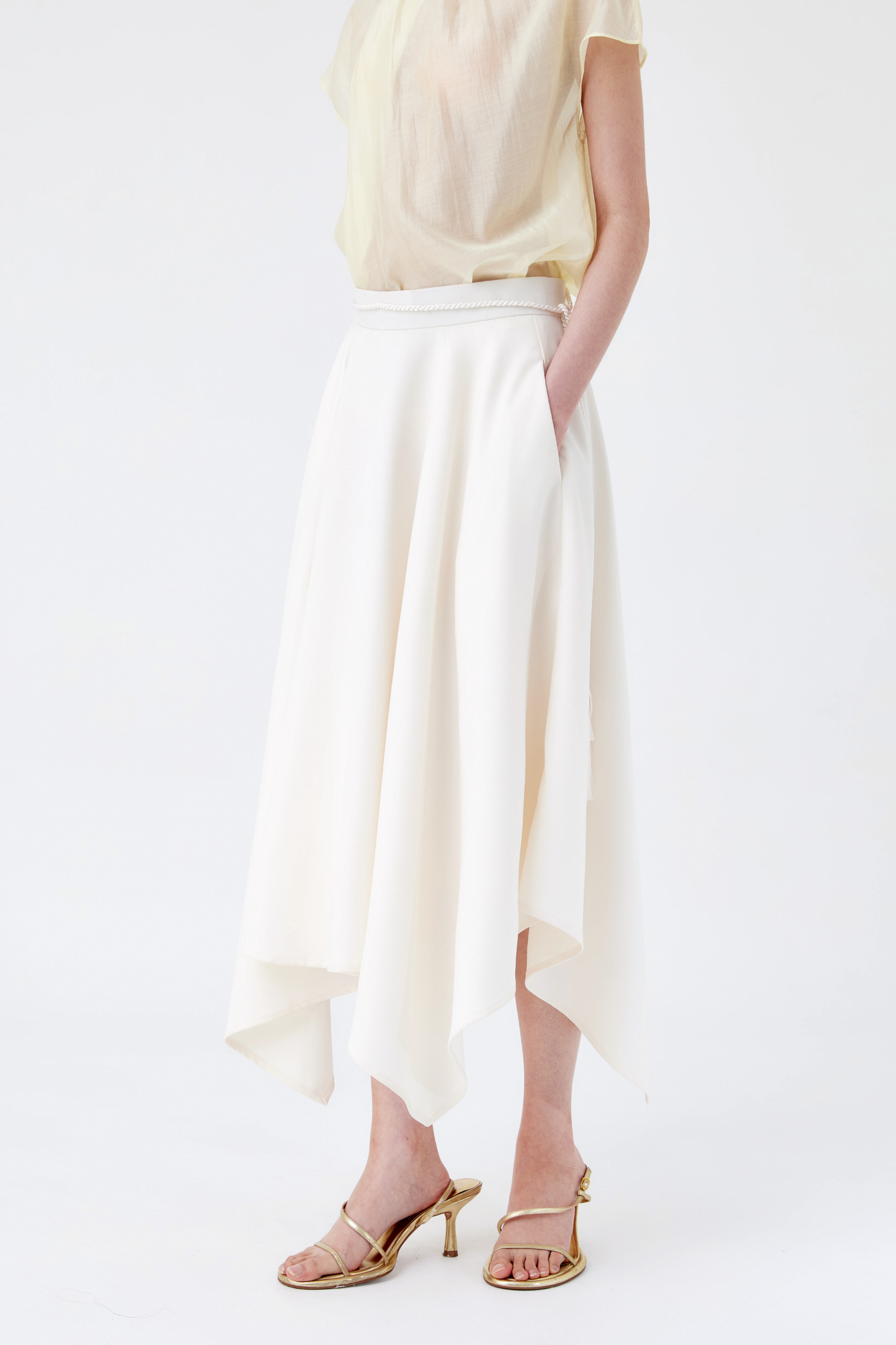 Huma Skirt - Ivory