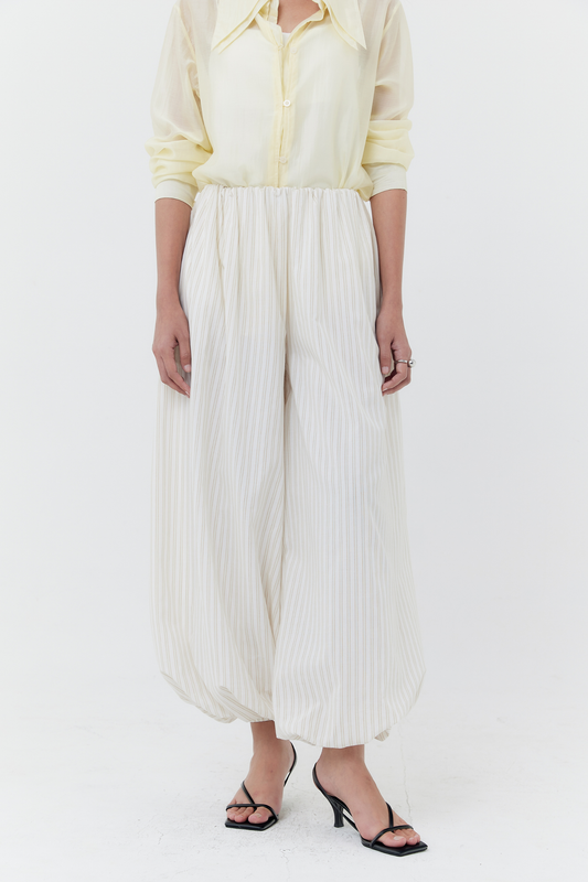 Regent Pants - Neutral Stripes