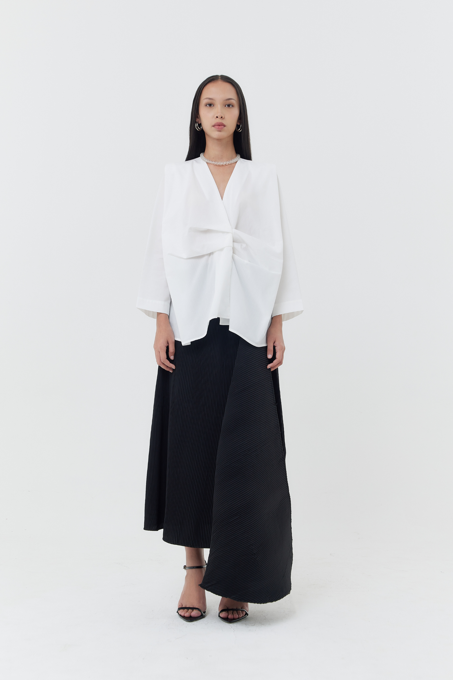 Siena Long Sleeves Top - Broken White