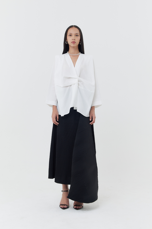 Siena Long Sleeves Top - Broken White