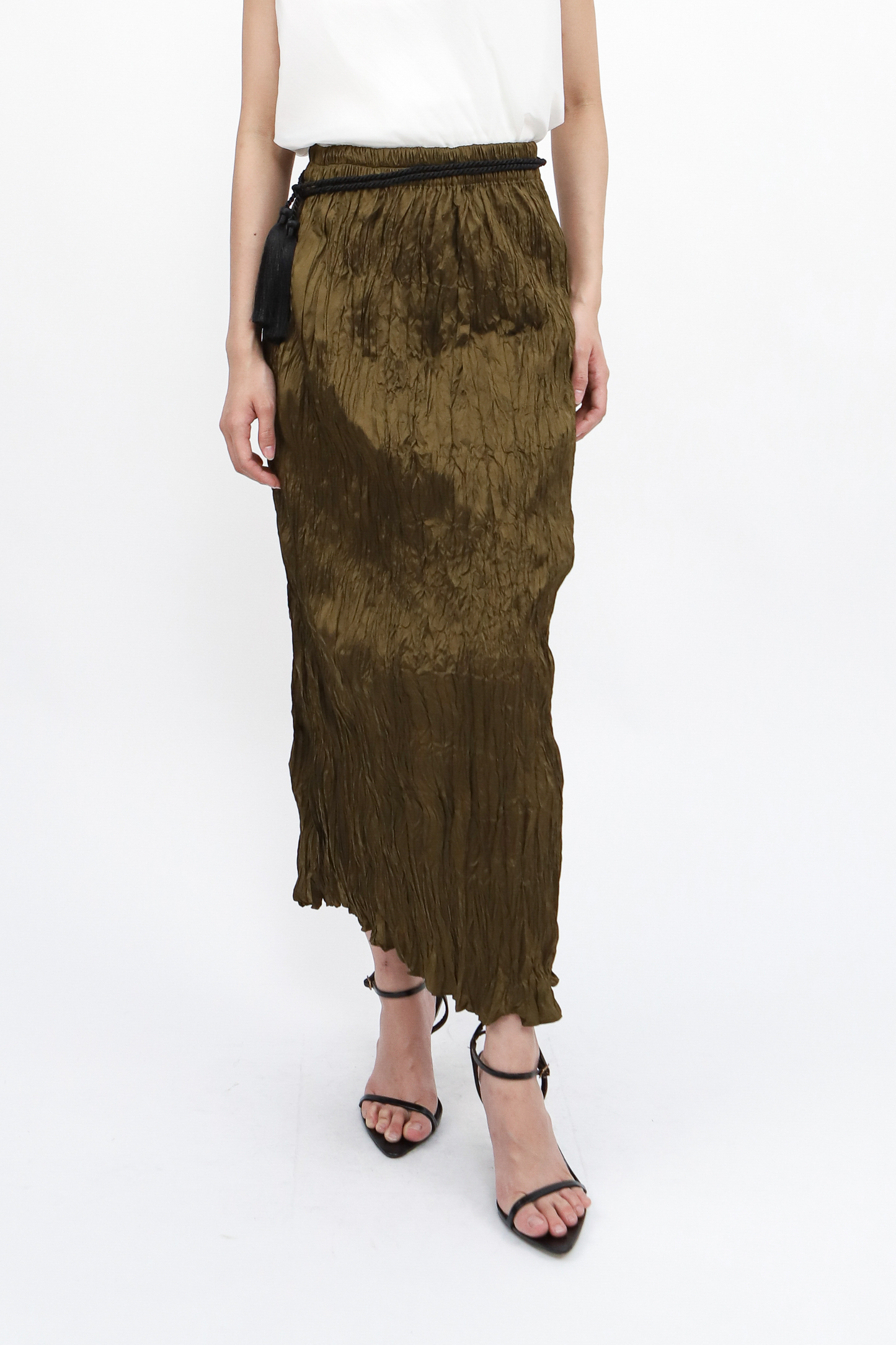 Thea Skirt - Dark Olive