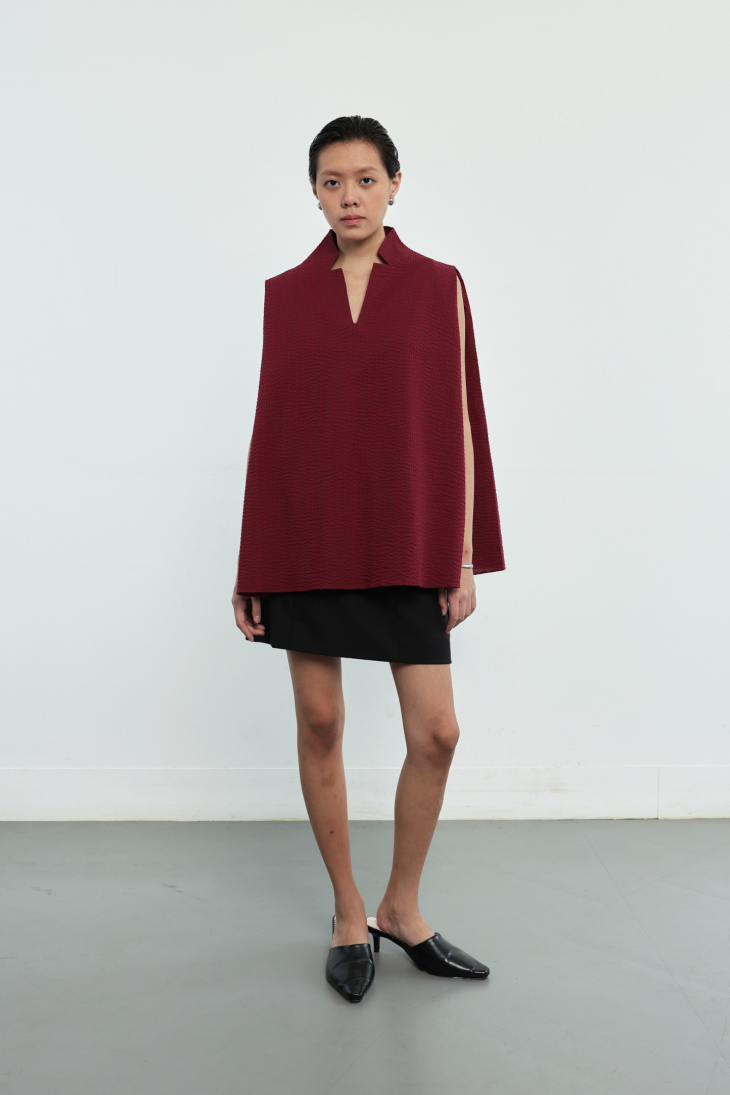 Camille Top - Maroon