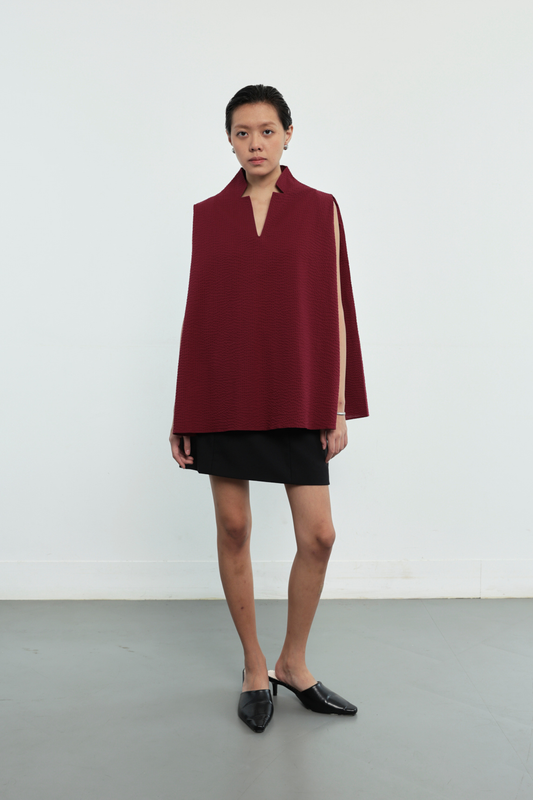 Camille Top - Maroon